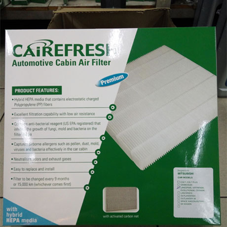 Air Con Filter - Cairefresh