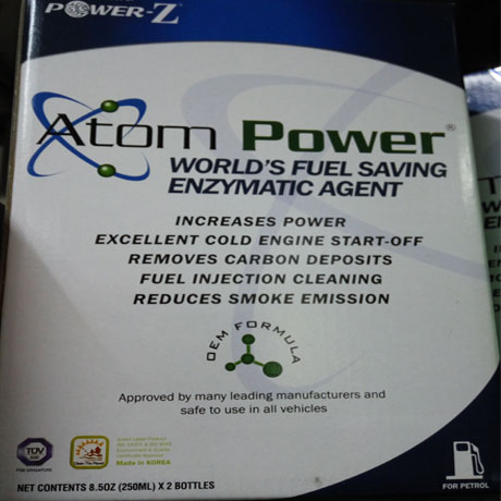 Fuel Consumption - >Atom Power